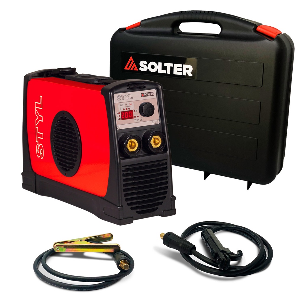 Soldador Inverter Solter ICON 2055 PRO WI 4G con