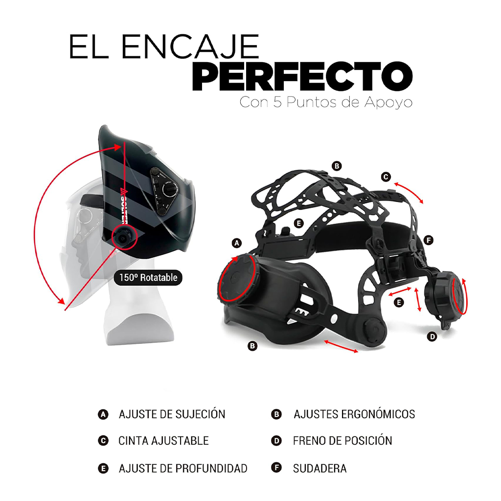 ARNES HELLMET R-05 / R-10 4puntos 2 POS.