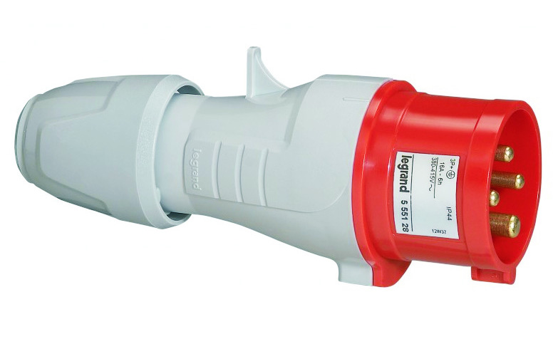 CLAVIJA PROT.32A 3P+N+T 380V