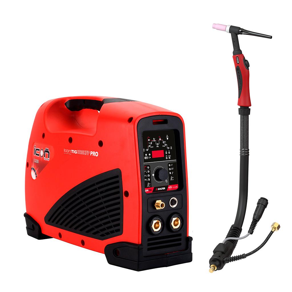 ICONTIG 2220 HF PULSE PRO WI + TORCH SR-26 4M + CASE