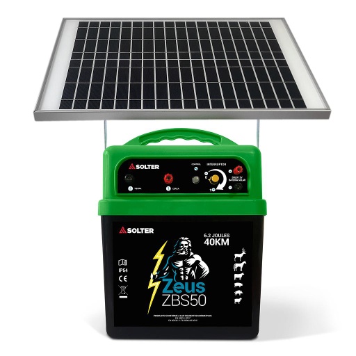 [K0202] KIT ZBS50 + PANEL SOLAR ZEUS