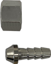 TUERCA 1/4 GAS + ESPIGA TUBO 6mm